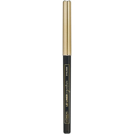 Creion eyeliner, L'Oréal Paris, Le Liner Signature 01 Black Cashmere, negru
