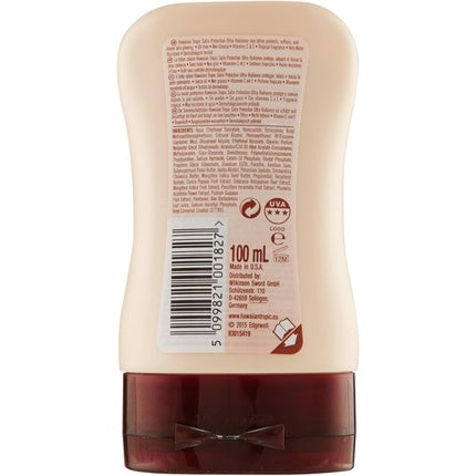 Loțiune solară Hawaiian Tropic Glowing Protection SPF 15, 100ml, Culoare crem