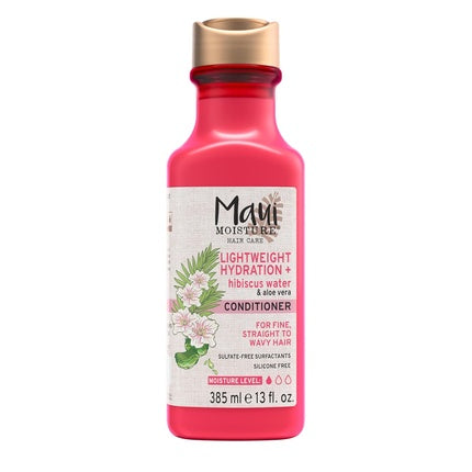 Maui Moisture Lightweight Hydration Hibiscus Water & Aloe Vera Conditioner, roz, 385ml