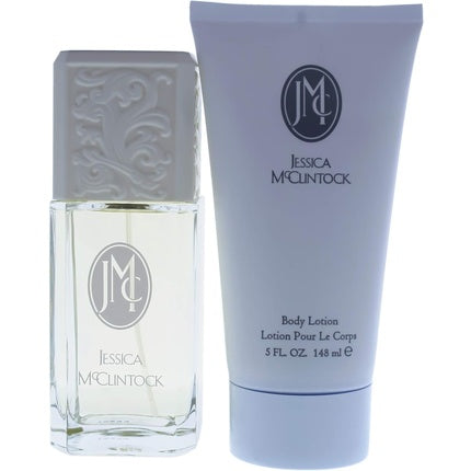 Set Cadou Parfum Jessica McClintock pentru Femei, 2 Piese, EDP Spray + Loțiune pentru Corp
