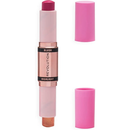 Stick machiaj Makeup Revolution Blush & Highlight, roz