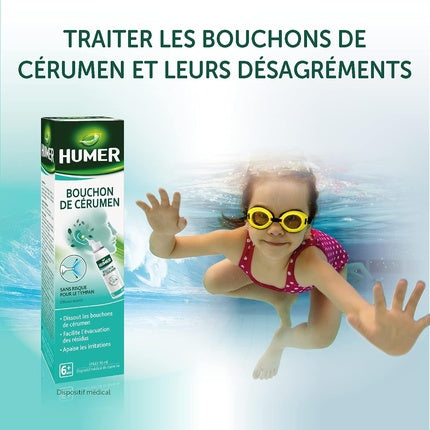 Humer Spray Ureche, 50ml, Alb/Verde