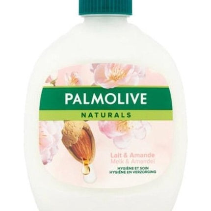 Săpun lichid Palmolive, Naturals, Refill, lapte și migdale, 300ml