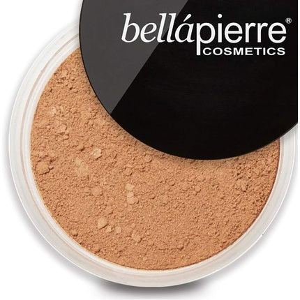 Pudră minerală pentru ten, Bellapierre Cosmetics, Cafe, SPF 15, Vegan