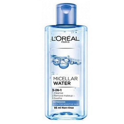 Demachiant facial L'Oréal Micellar Water 3in1, albastru, 95ml