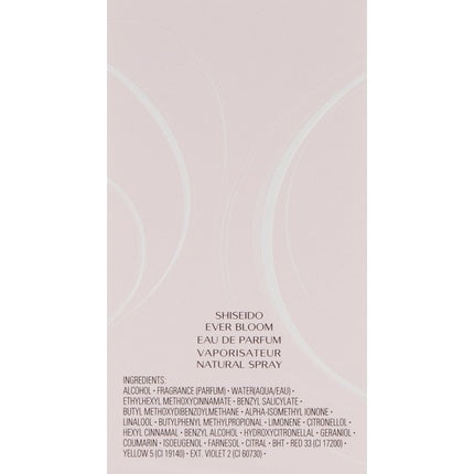 Apa de parfum, Shiseido, Ever Bloom, 30ml