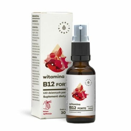 Spray Vitamina B12 Forte, Aura Herbals, Supliment Dietar, 30 ml