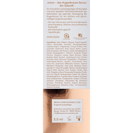 Ser Sprâncene, Actum, Conditioning Fluid, alb, 5ml