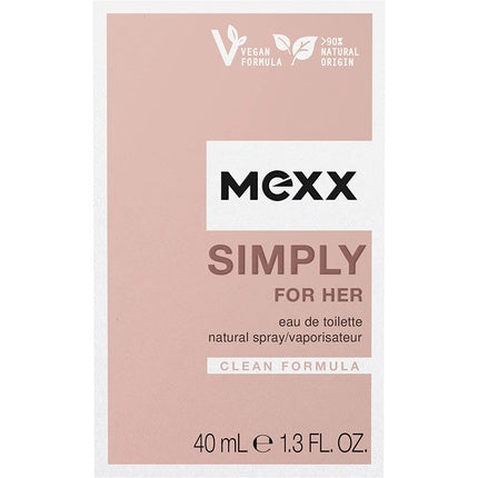 Eau de Toilette Mexx Simply For Her, Floral Fresh, 50ml