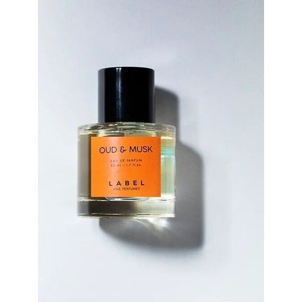 Parfum Label Oud & Musk, 50ml, portocaliu