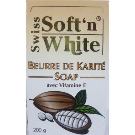 Săpun cu unt de shea Swiss Soft'n White, 200g