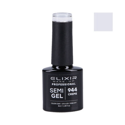 Elixir Hybrid Nail Polish 944, 8ml, Culoare Nude