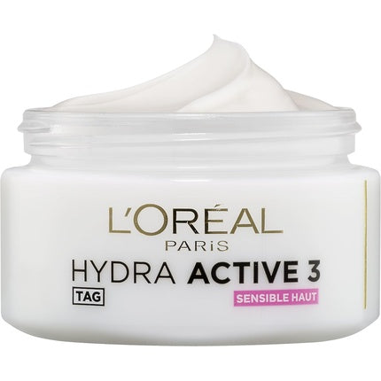 Crema de zi, L'Oréal Paris Hydra Active 3 Hydrafresh, pentru piele uscată și sensibilă, 50ml