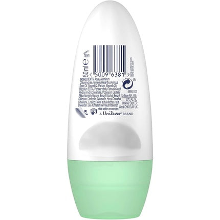 Deodorant Dove Roll-On Castravete și Ceai Verde 50ml