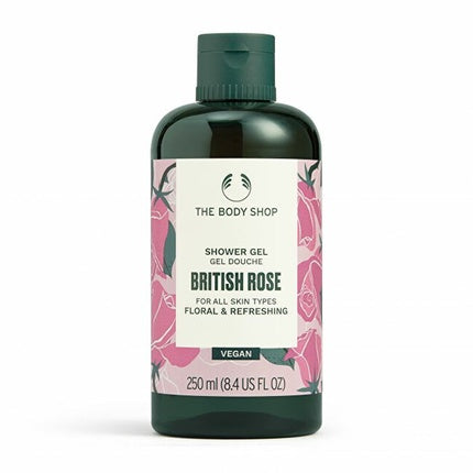 Gel duș The Body Shop British Rose, cu extract de trandafir, 250 ml