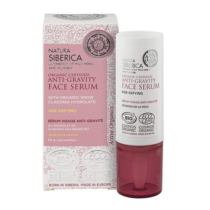 Ser Anti-ageing Natura Siberica Cladonia Neagră 15ml