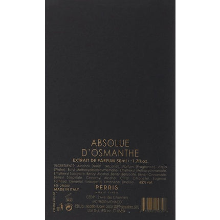 Parfum, Perris Monte Carlo, Absolue d'Osmanthe, sticlă transparentă