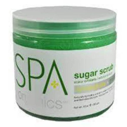 Exfoliant corp zahărat BCL Spa Lemongrass Green Tea, 16oz (453g)