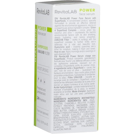 Serum Față, RevitaLAB, Power, 30 ml, alb