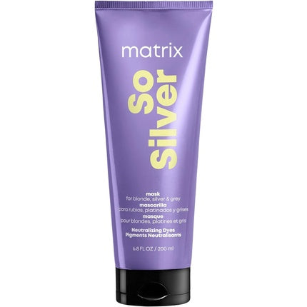 Masca pentru par, Matrix So Silver, Blondes, Greys si Silvers, 200ml