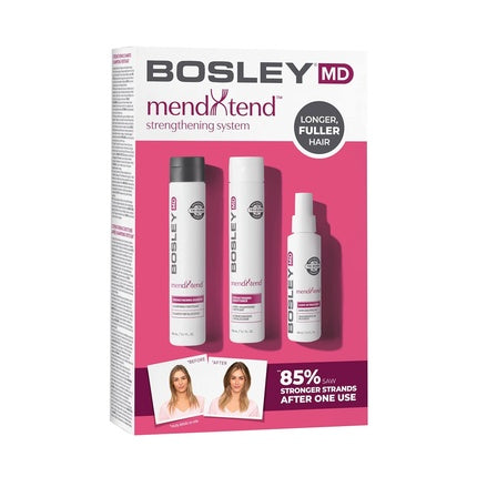 Set tratament cadere par, BosleyMD MendXtend, 30 zile