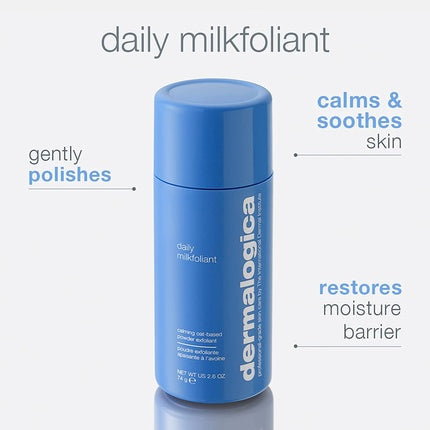 Scrub pudră, Dermalogica Daily Milkfoliant, calmant, 74g