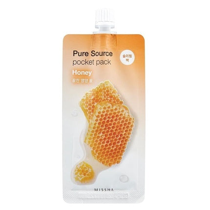 Masca facială Missha Pure Source Pocket Pack, Extract de Miere, 10 ml