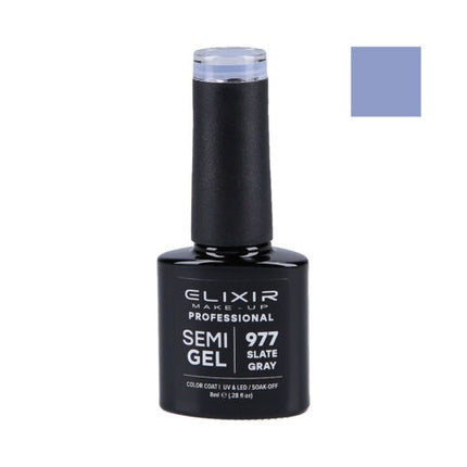 Oja semi-permanentă Elixir 977 gri ardezie 8ml