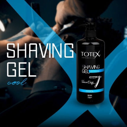 Gel de ras, Totex, Cool, 750 ml, pompa