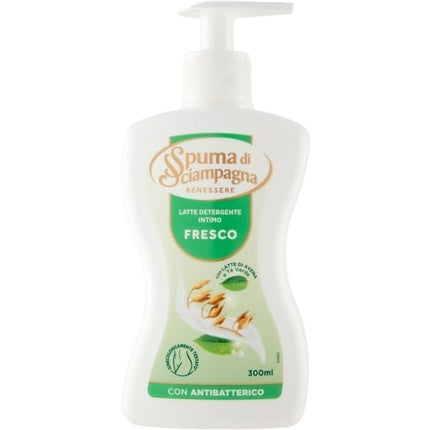 Spuma Di Sciampagna Fresh Intimate Cleansing Milk, Italian Gourmet, Antibacterian, 300ml