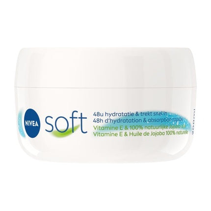 Cremă Nivea Soft, recipient plastic