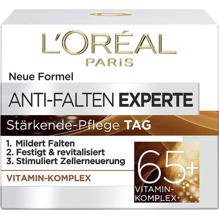 Cremă Zilnică Anti-îmbătrânire, L'Oréal Paris, Active Antiwrinkle, 65+ Multivitamine