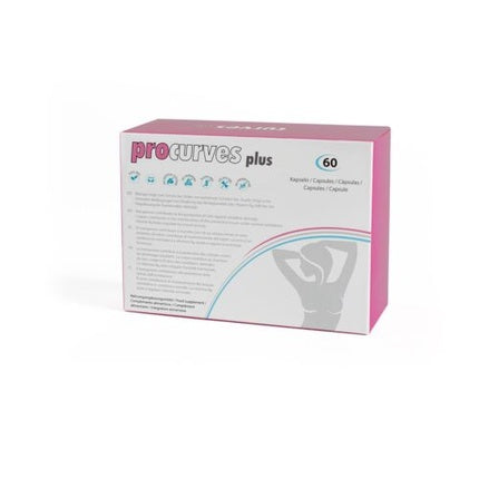 Supliment 500 Cosmetics, Procurves Plus, 60 capsule, roz
