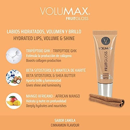 Gloss de buze, Volumax, Fruit Gloss, bej