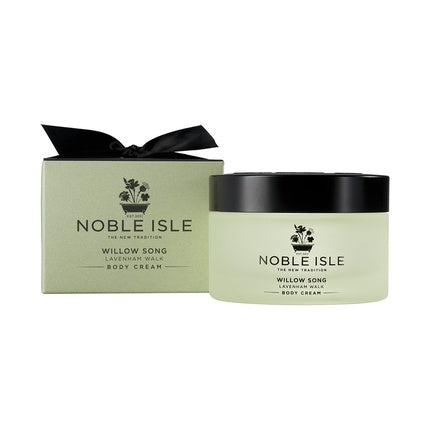 Crema de corp Willow Song, Noble Isle, 170ml, recipient verde