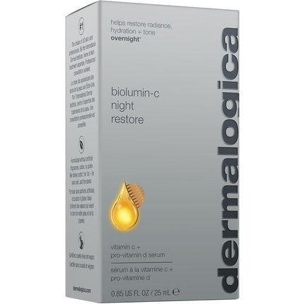Serum vitaminizat, Dermalogica, Biolumin C Night Restore, 25ml, gri