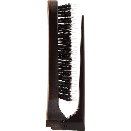 Perie de styling Olivia Garden Style Up Combo Tease, Nylon și Mătăsă, Culoare maro-bronz