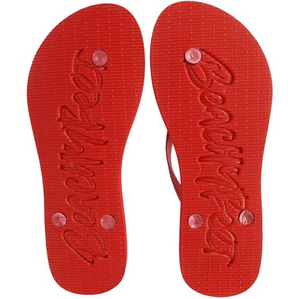 Șlapi, BeachyFeet, La Rioja, roșu, mărime UK 2.5/3.5