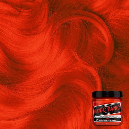 Vopsea păr, Manic Panic, Psychedelic Sunset, portocaliu, 118ml