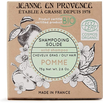 Șampon Solid, Jeanne En Provence, 75g, Pomme