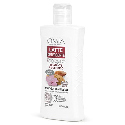 Lapte demachiant, Omia, cu migdale si nalba, 200ml
