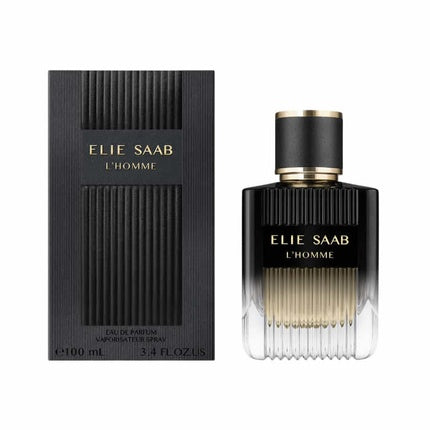 Elie Saab L'Homme Eau De Parfum Spray, 100ml, negru