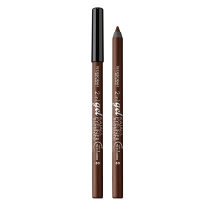Eyeliner Deborah Milano 2-in-1, maro, 1.21g