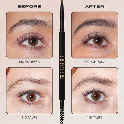 Creion sprâncene, Milani, Precision, maro mediu