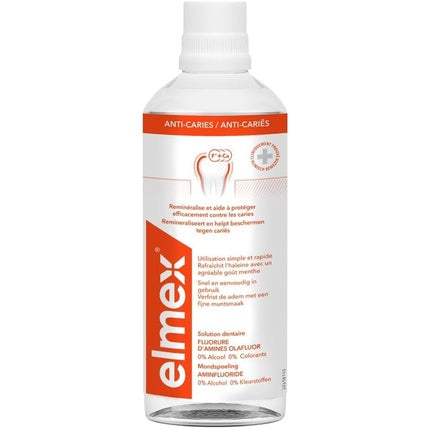 Elmex Anti-Caries, Soluție Dentară Fluorurată, 400ml