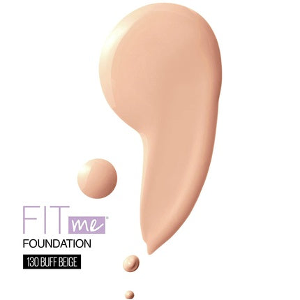 Fond de ten, Maybelline, Fit Me Dewy and Smooth, bej, 30ml