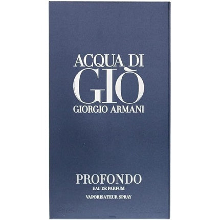 Parfum Unisex, Giorgio Armani, Acqua Di Gio Profondo, 125ml