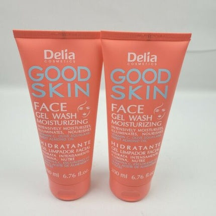 Gel de curățare față, Delia, Good Skin, hidratant, 200 ml