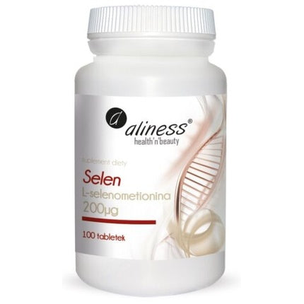 Supliment Aliness, Selenium, 200mcg, 100 tablete