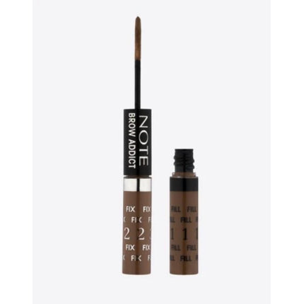 Gel Sprâncene, Note Cosmetics, Brow Addict, maro